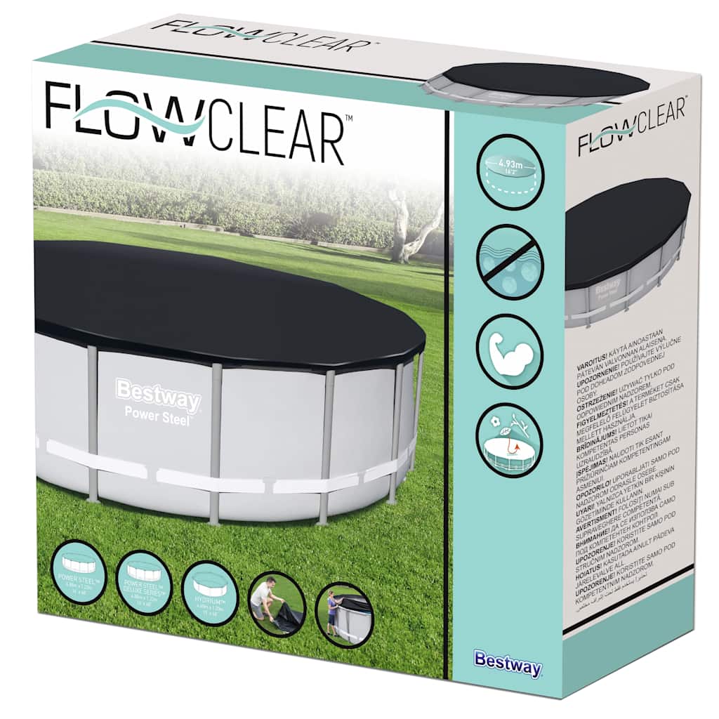 Pool Cover Flowclear 488 cm