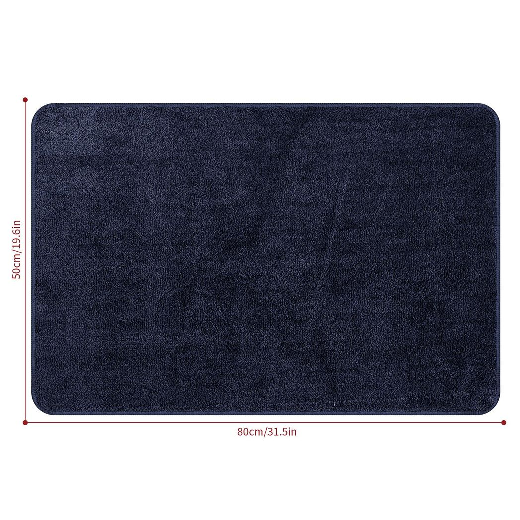 VINSANI BATH MAT 50X80cm NAVY 1010162