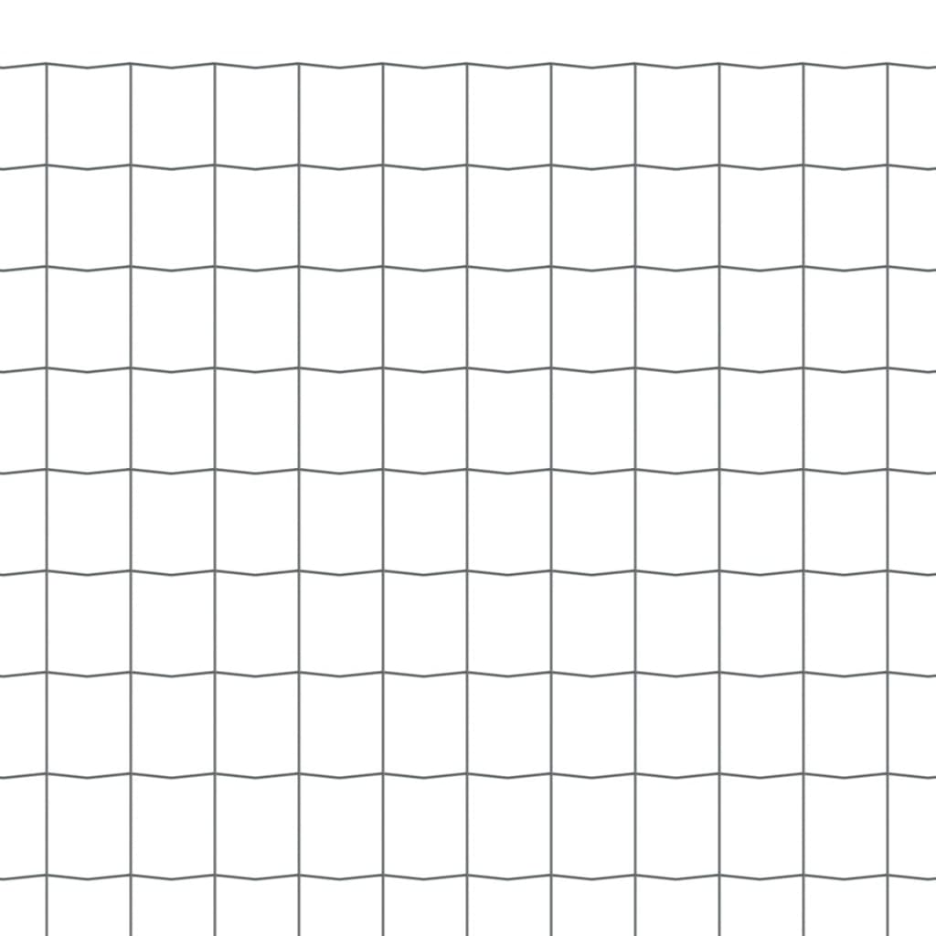 Euro Fence Steel 25x1.2 m Grey