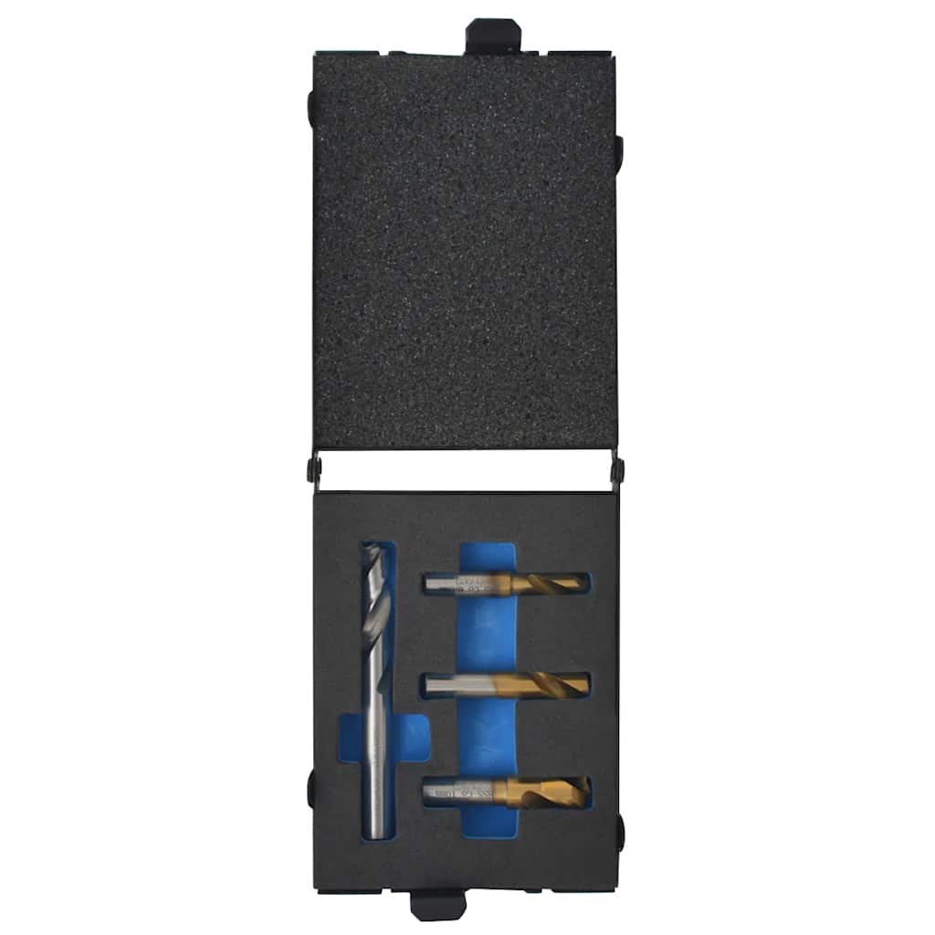 4 Piece Spot Weld Drill Bit Set HSS