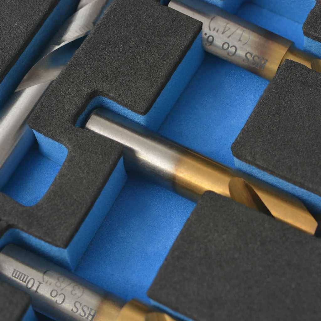 4 Piece Spot Weld Drill Bit Set HSS