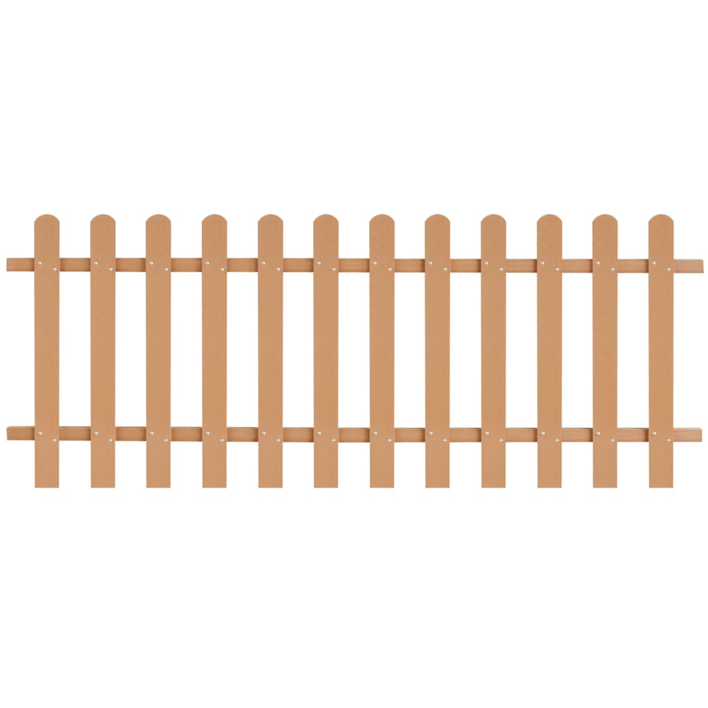 Picket Fence WPC 200x80 cm