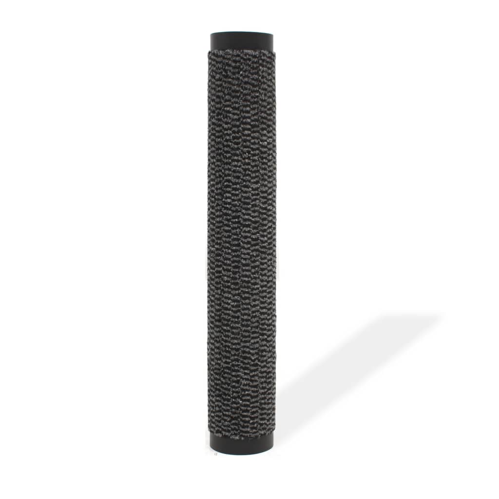 Dust Control Mat Rectangular Tufted 60x90 cm Anthracite