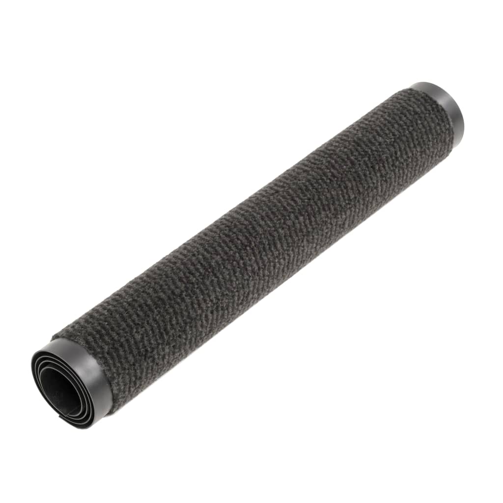 Dust Control Mat Rectangular Tufted 60x90 cm Black
