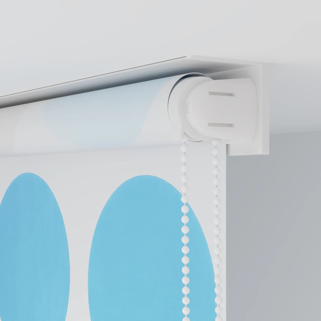 Shower Roller Blind 80x240 cm Circle