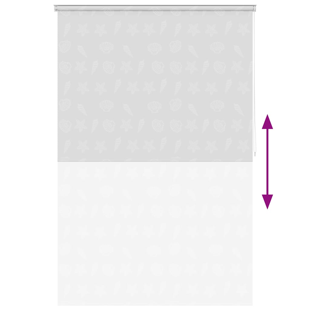 Shower Roller Blind 140x240 cm Sea Star