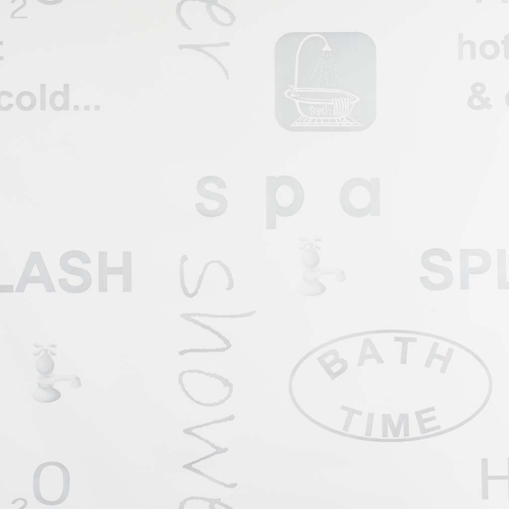 Shower Roller Blind 100x240 cm Splash