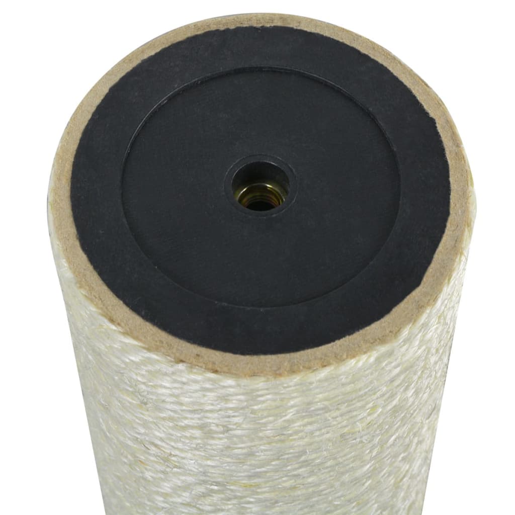 Cat Scratching Post 8x30 cm 8 mm Beige
