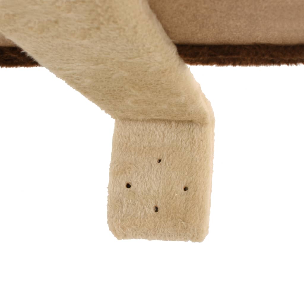 Cat Tree with Sisal Scratching Posts Wall Mounted 194 cm