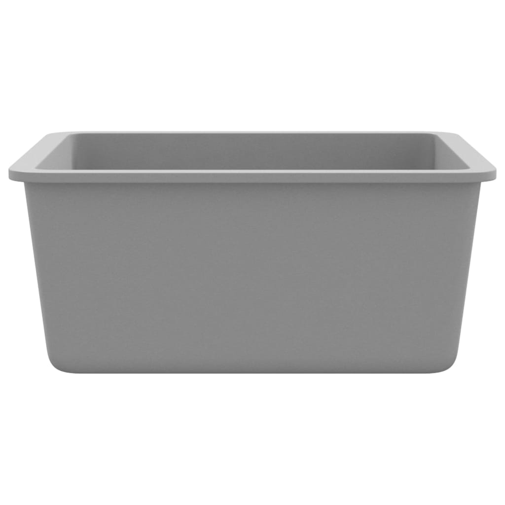 Granite Kitchen Sink Single Basin Grey