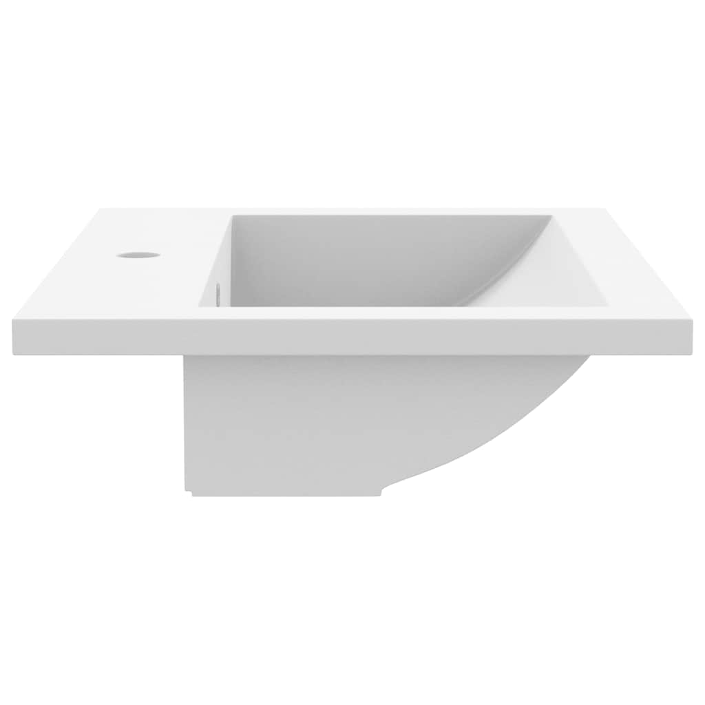 Granite Basin 600x450x120 mm White
