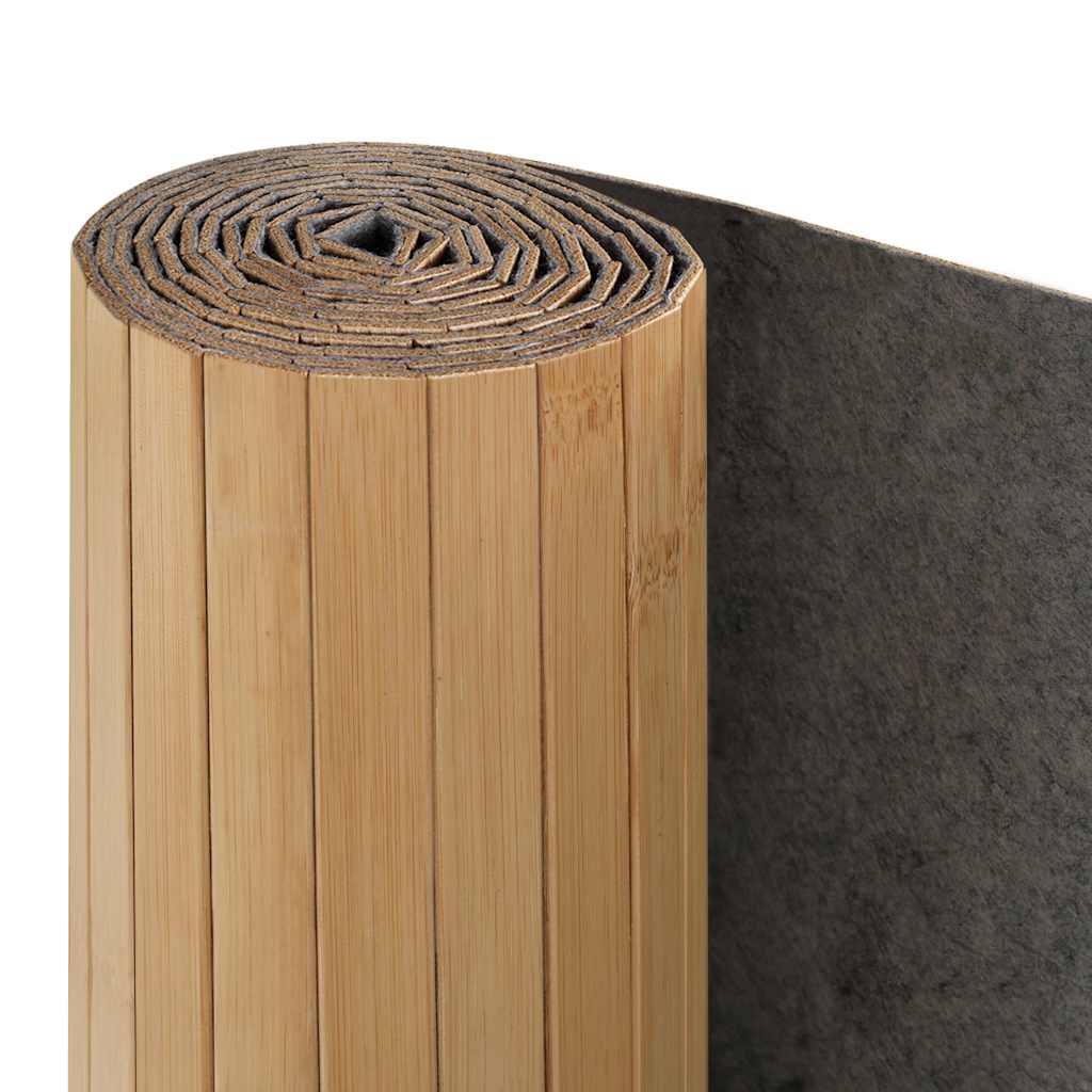 Room Divider Bamboo 250x165 cm Natural
