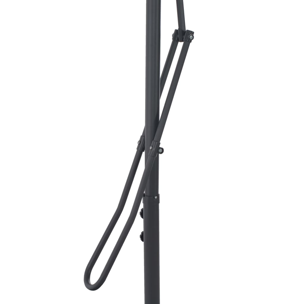 Garden Parasol with Steel Pole 250x250 cm Green