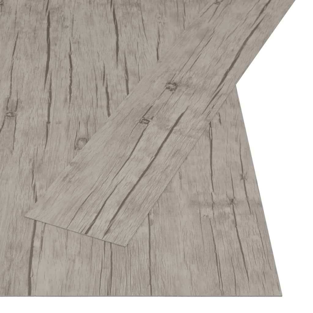 Self-adhesive Flooring Planks 4.46 m² 3 mm PVC Oak Washed