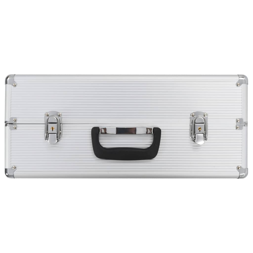 Tool Case 47x36x20 cm Silver Aluminium