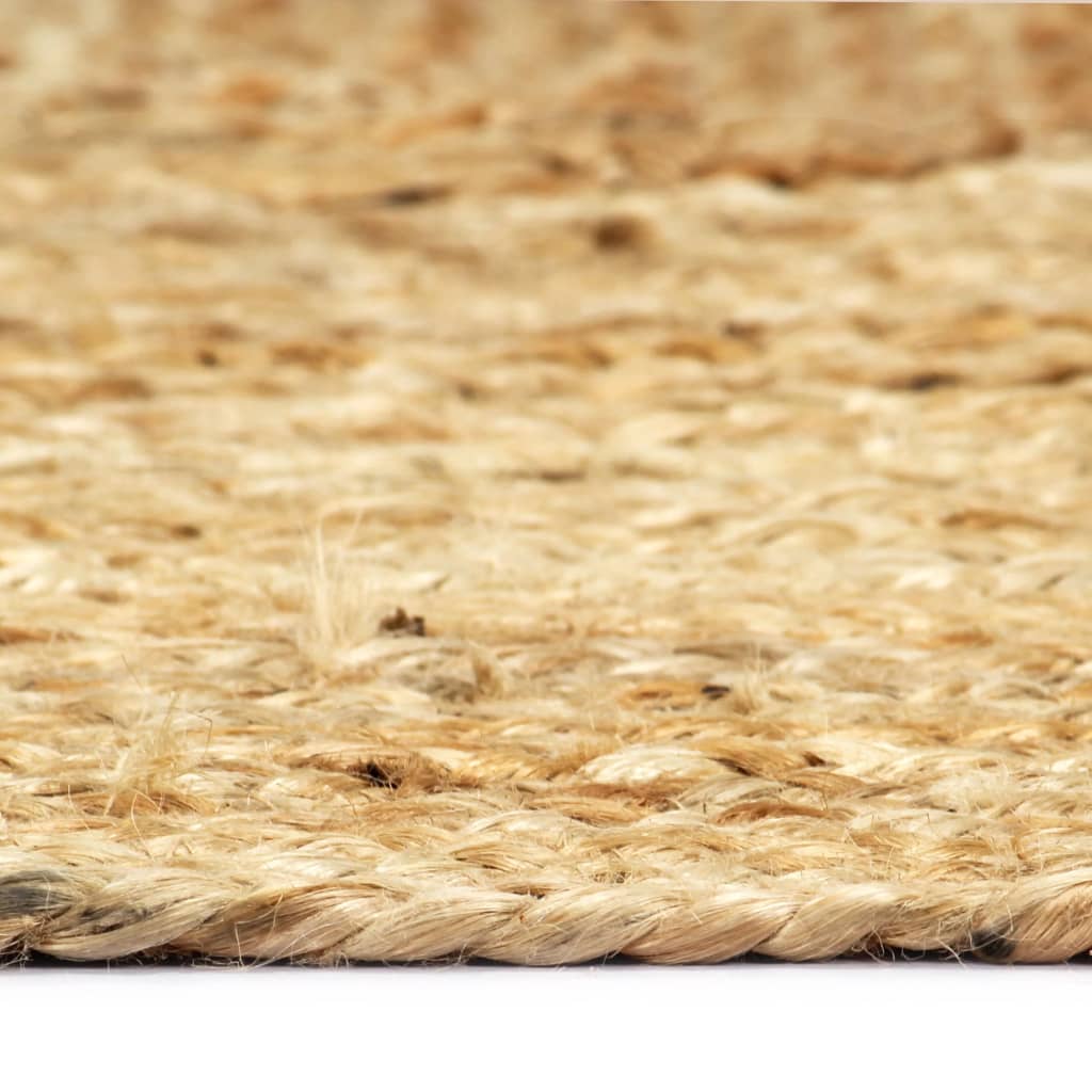 Handmade Rug Jute Natural 120x180 cm