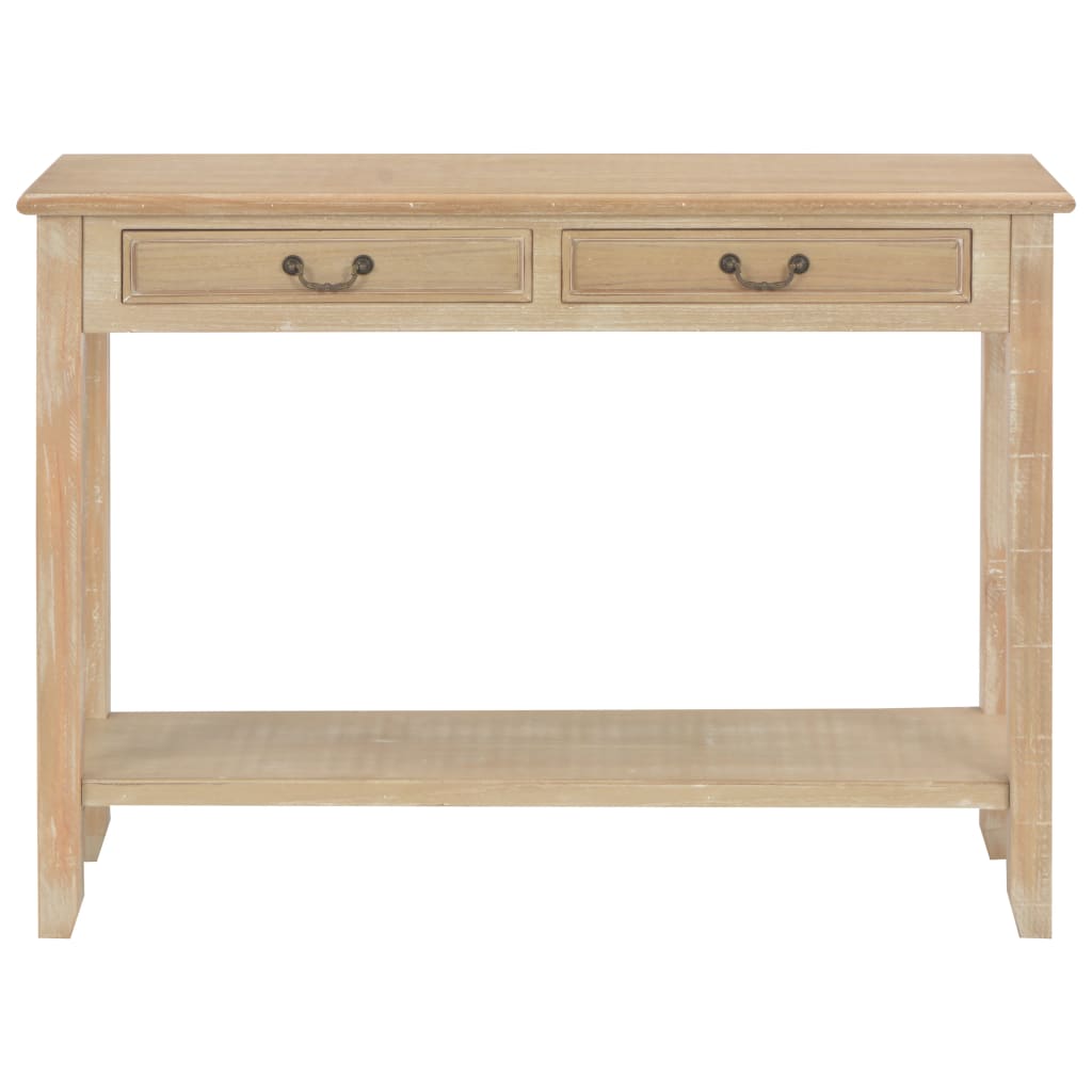 Console Table 110x35x80 cm Wood