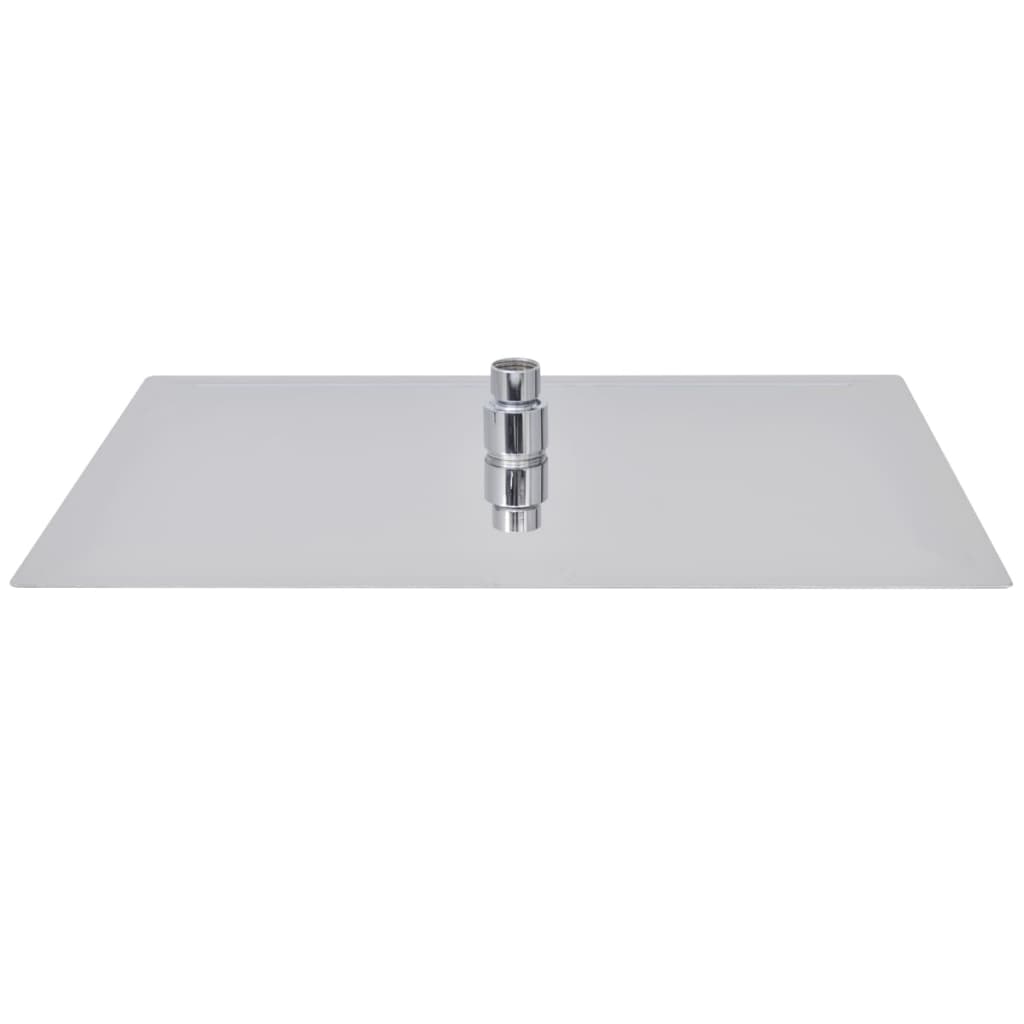 Rain Shower Head 2 pcs Stainless Steel 30x40 cm