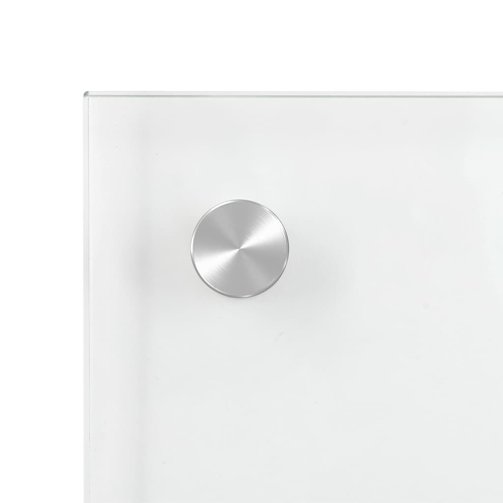 Kitchen Backsplash Transparent 90 x 40 cm Tempered Glass
