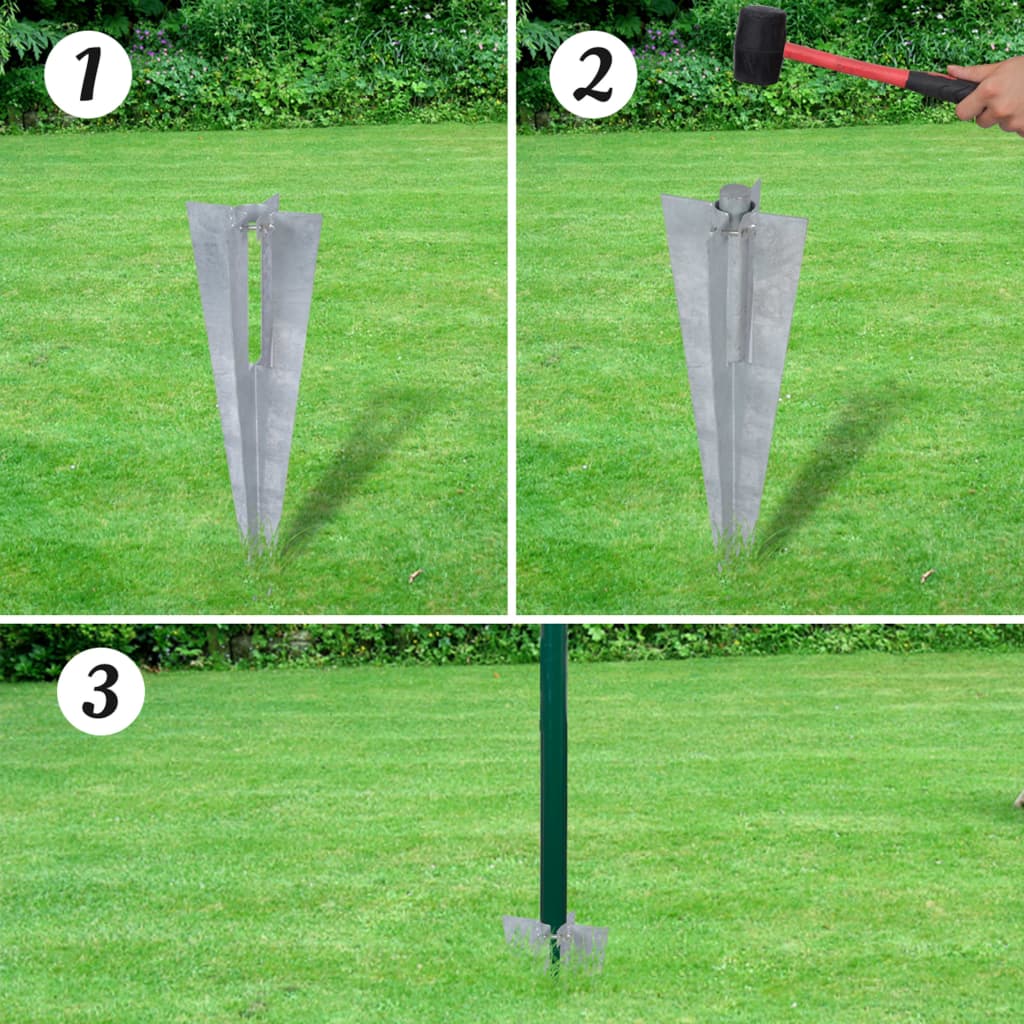 Euro Fence Steel 25x1.2 m Green