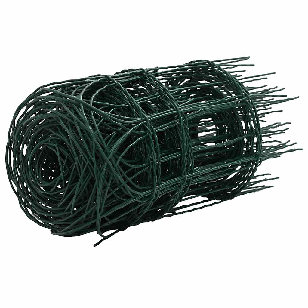 Garden Border Fence Powder-coated Iron 10x0.4 m
