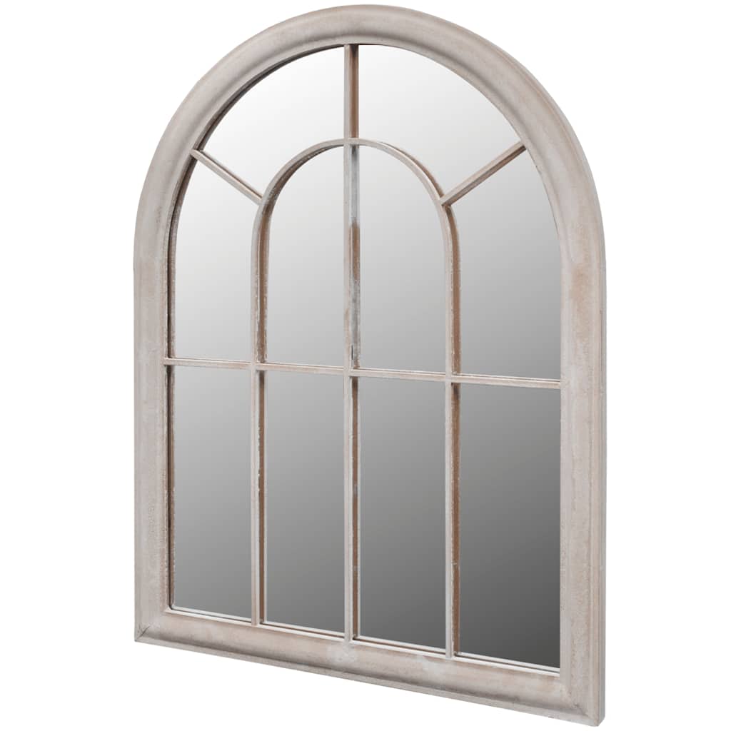 Rustic Arch Garden Mirror 69x89 cm for Indoor and Outdoor Use