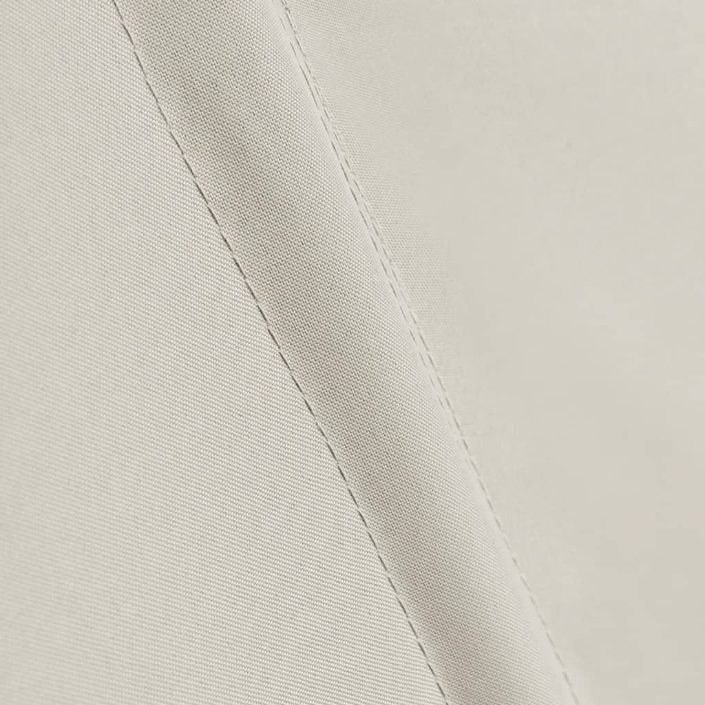 Collapsible Balcony Side Awning Cream 160x240 cm