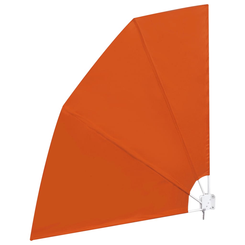 Collapsible Balcony Side Awning Terracotta 210x210 cm