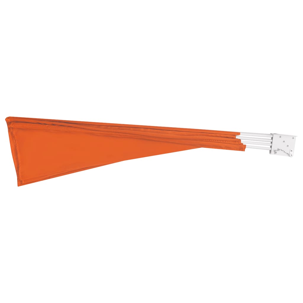 Collapsible Balcony Side Awning Terracotta 210x210 cm
