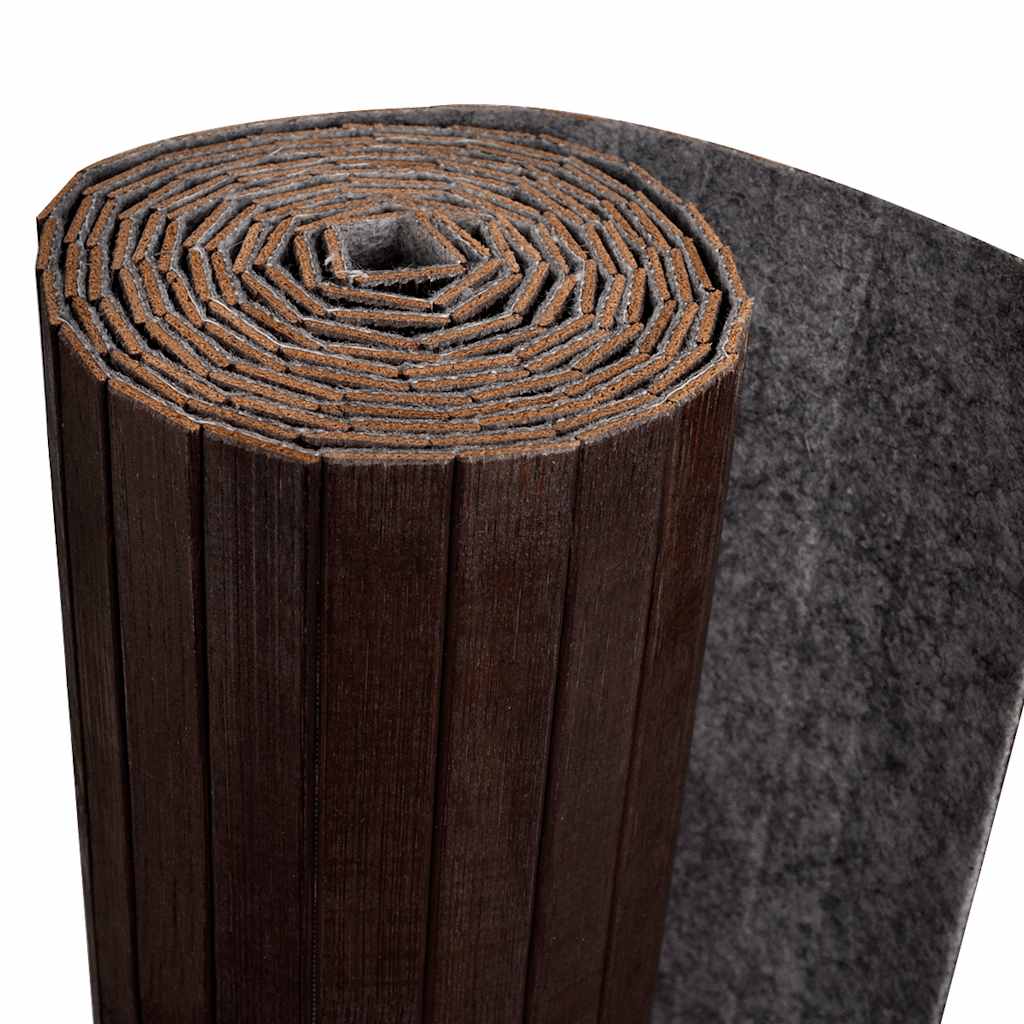 Room Divider Bamboo Dark Brown 250x165 cm
