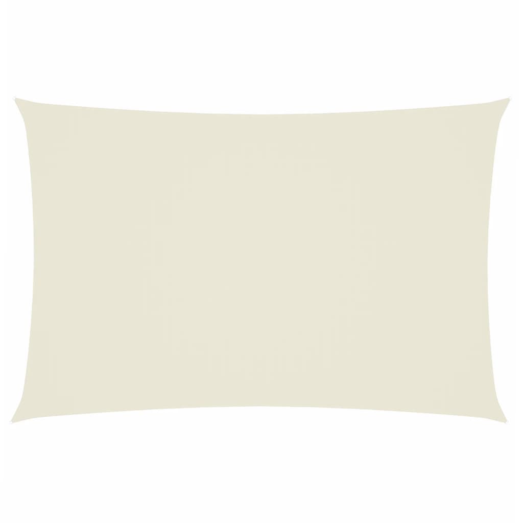 Sunshade Sail Oxford Fabric Rectangular 2x4 m Cream