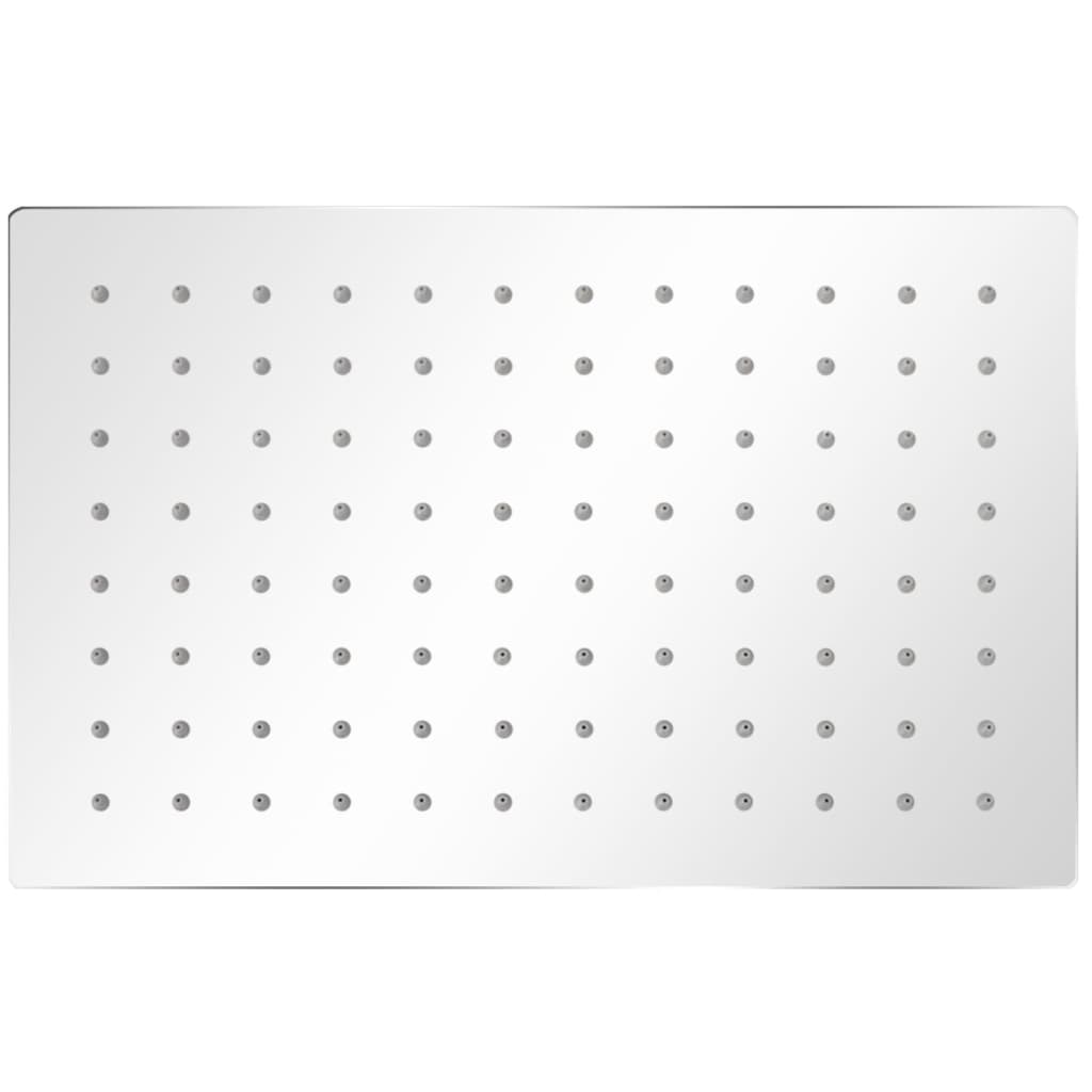 Rain Shower Head Stainless Steel 20x30 cm Rectangular