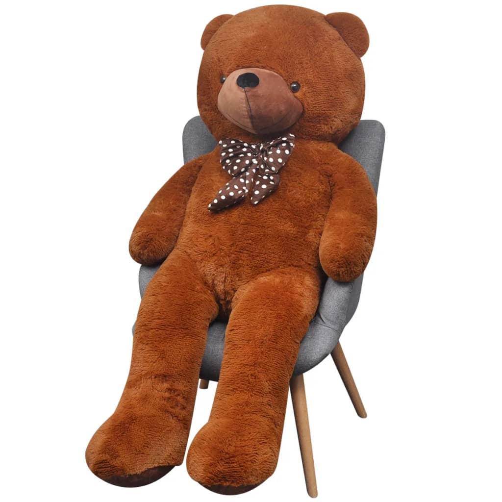 Teddy Bear Cuddly Toy Plush Brown 242 cm