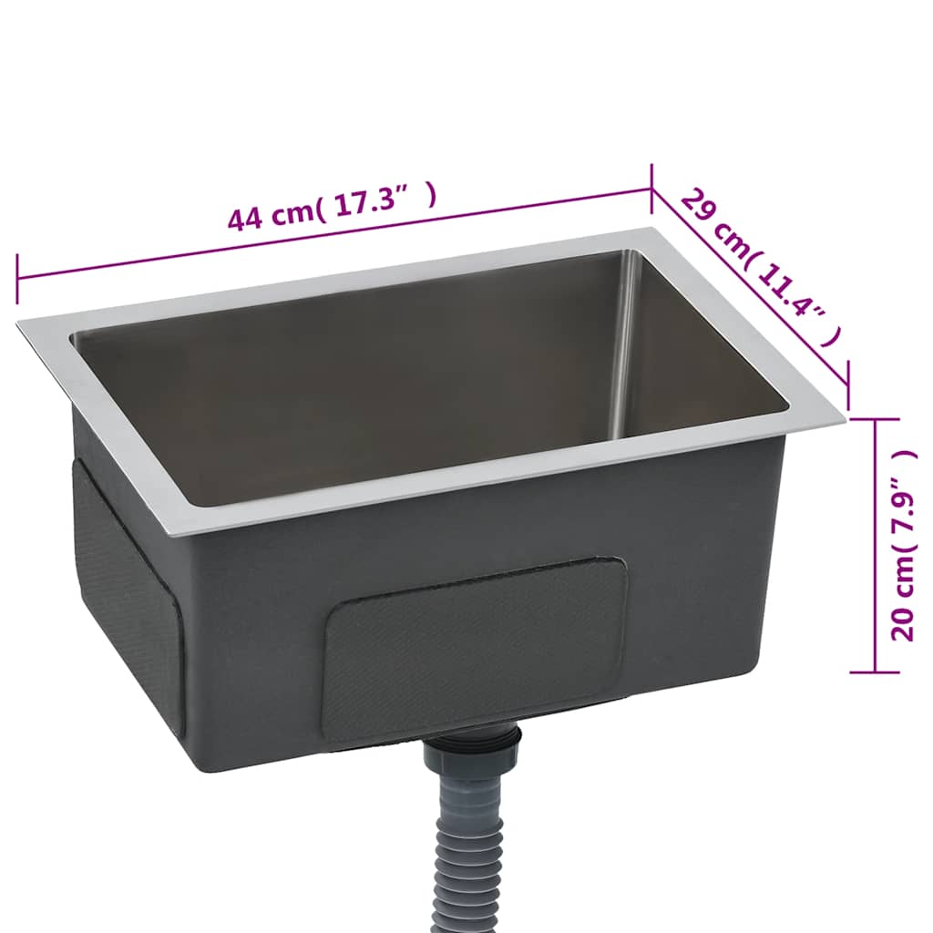 Handmade Kitchen Sink Stainless Steel