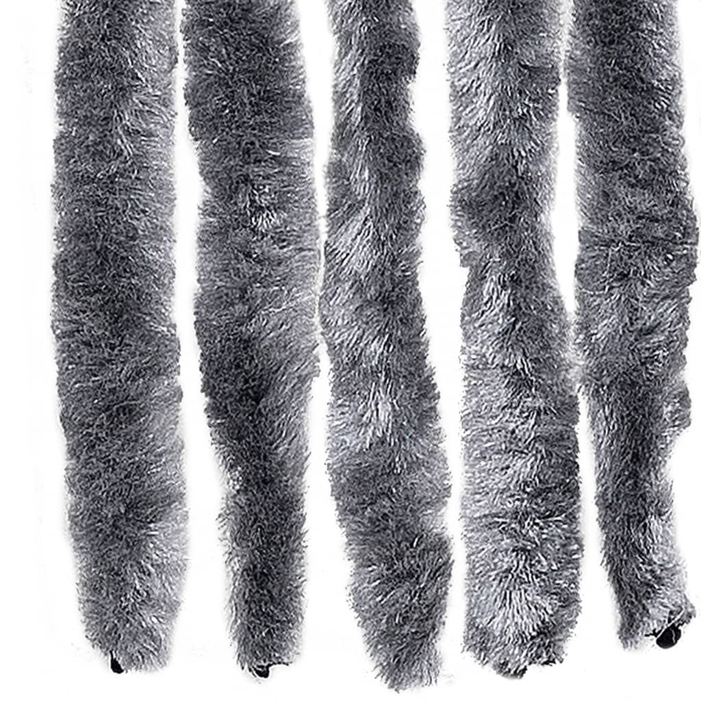 Insect Curtain Silver 100x220 cm Chenille