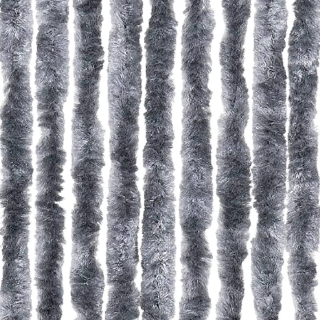 Insect Curtain Silver 100x220 cm Chenille