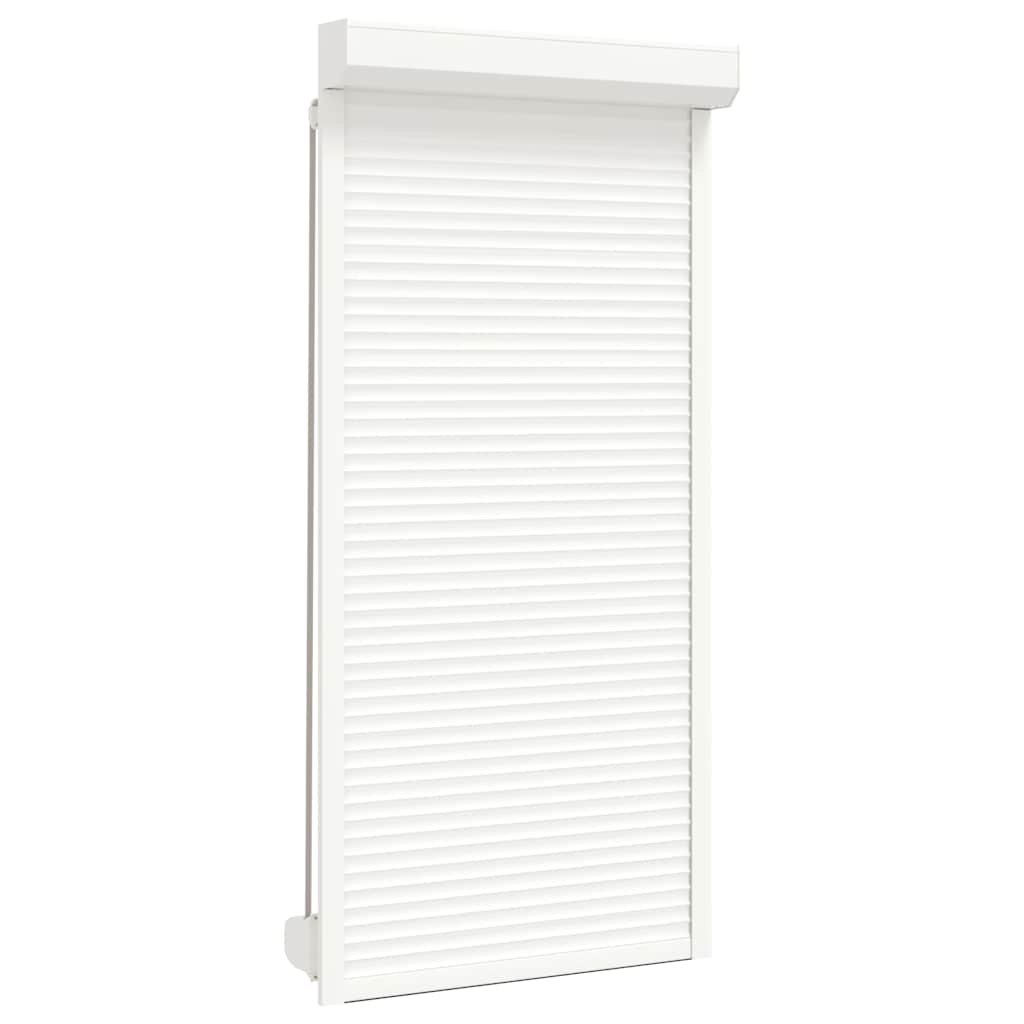 Roller Shutter Aluminium 100x210 cm White