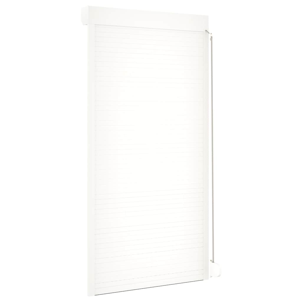 Roller Shutter Aluminium 110x220 cm White