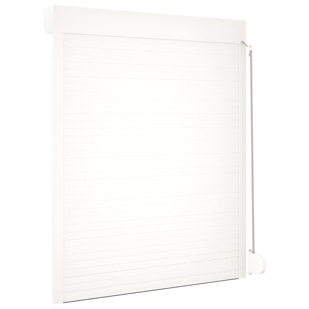 Roller Shutter Aluminium 120x150 cm White