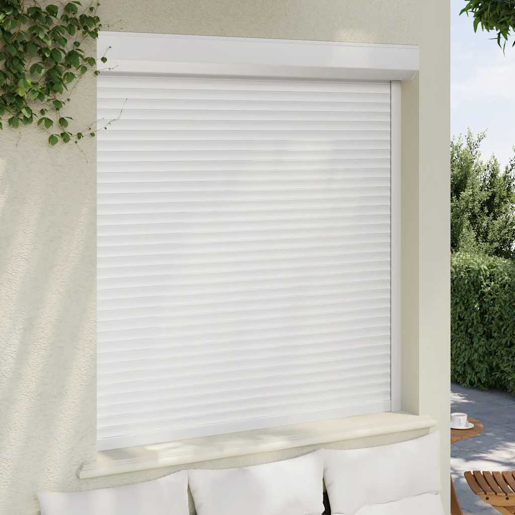 Roller Shutter Aluminium 140x150 cm White