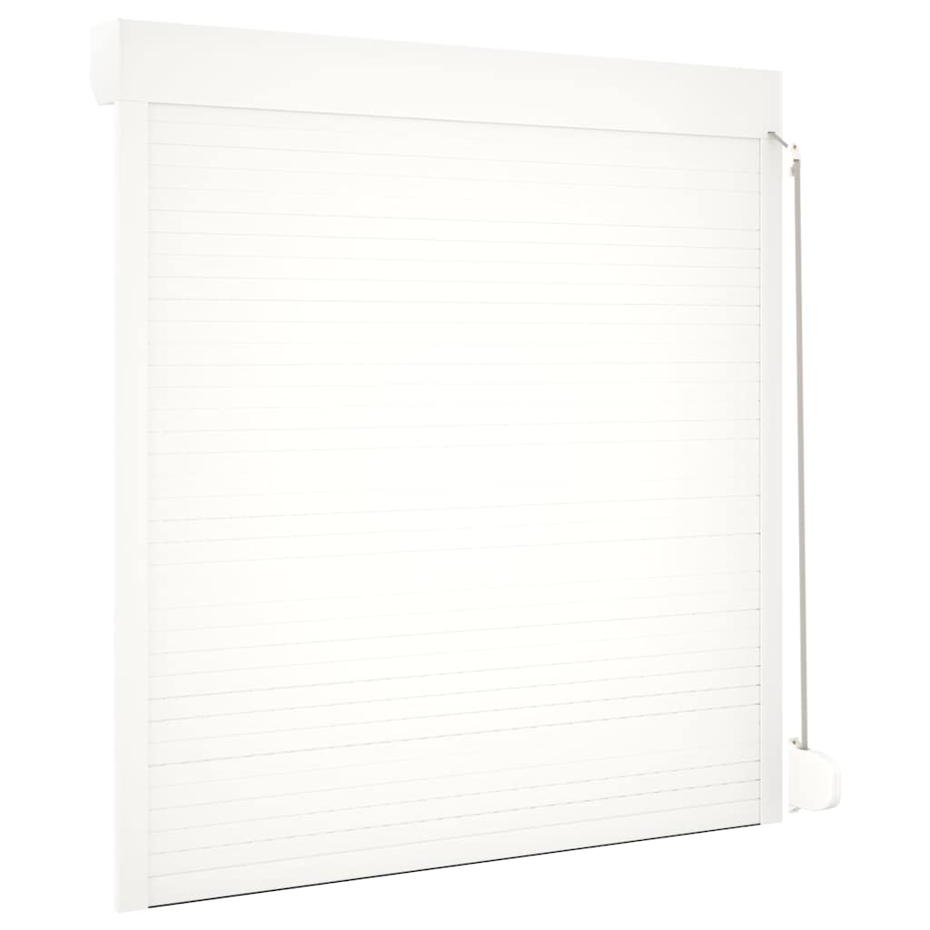 Roller Shutter Aluminium 140x150 cm White