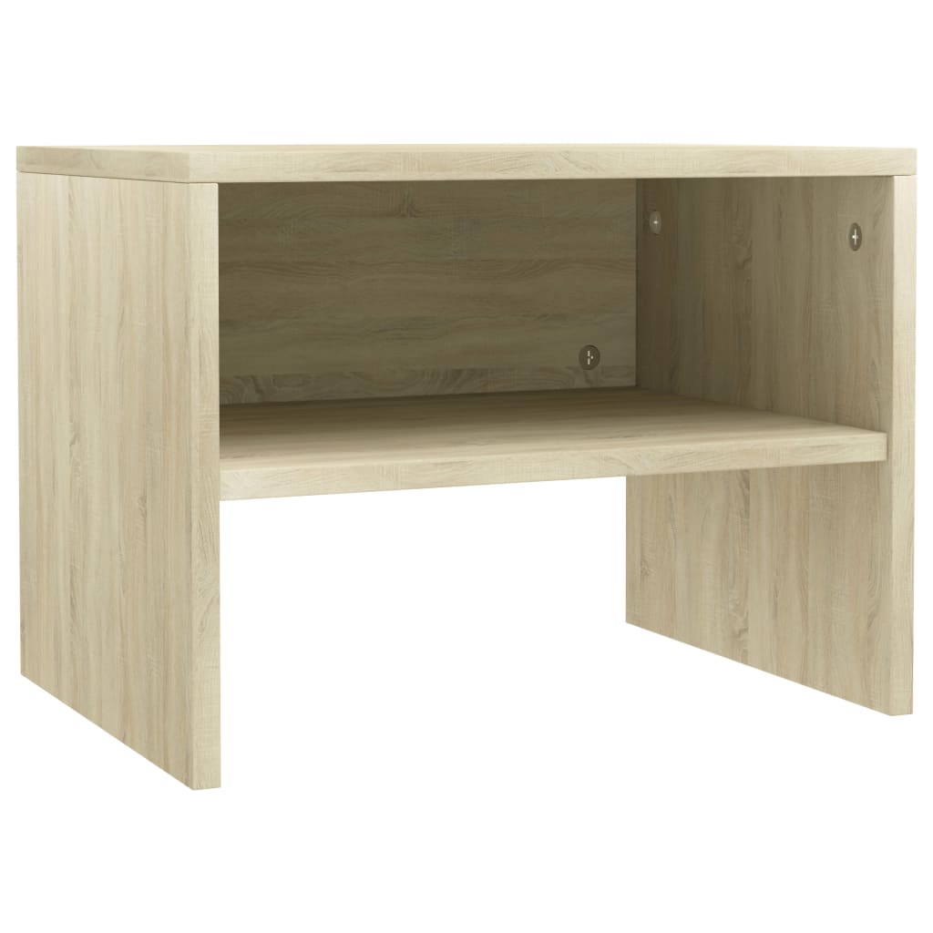 Bedside Cabinet Sonoma Oak 40x30x30 cm Engineered Wood