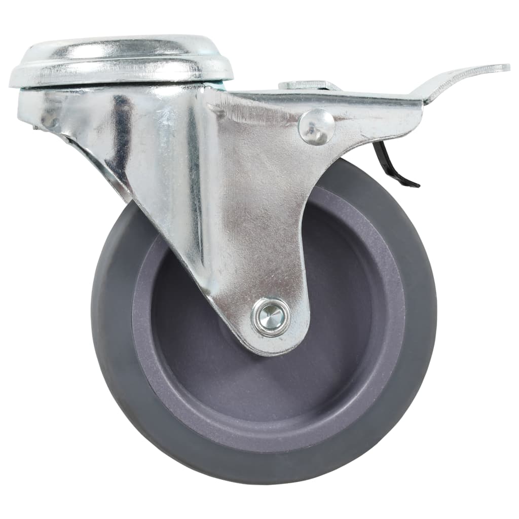 24 pcs Bolt Hole Swivel Casters 75 mm