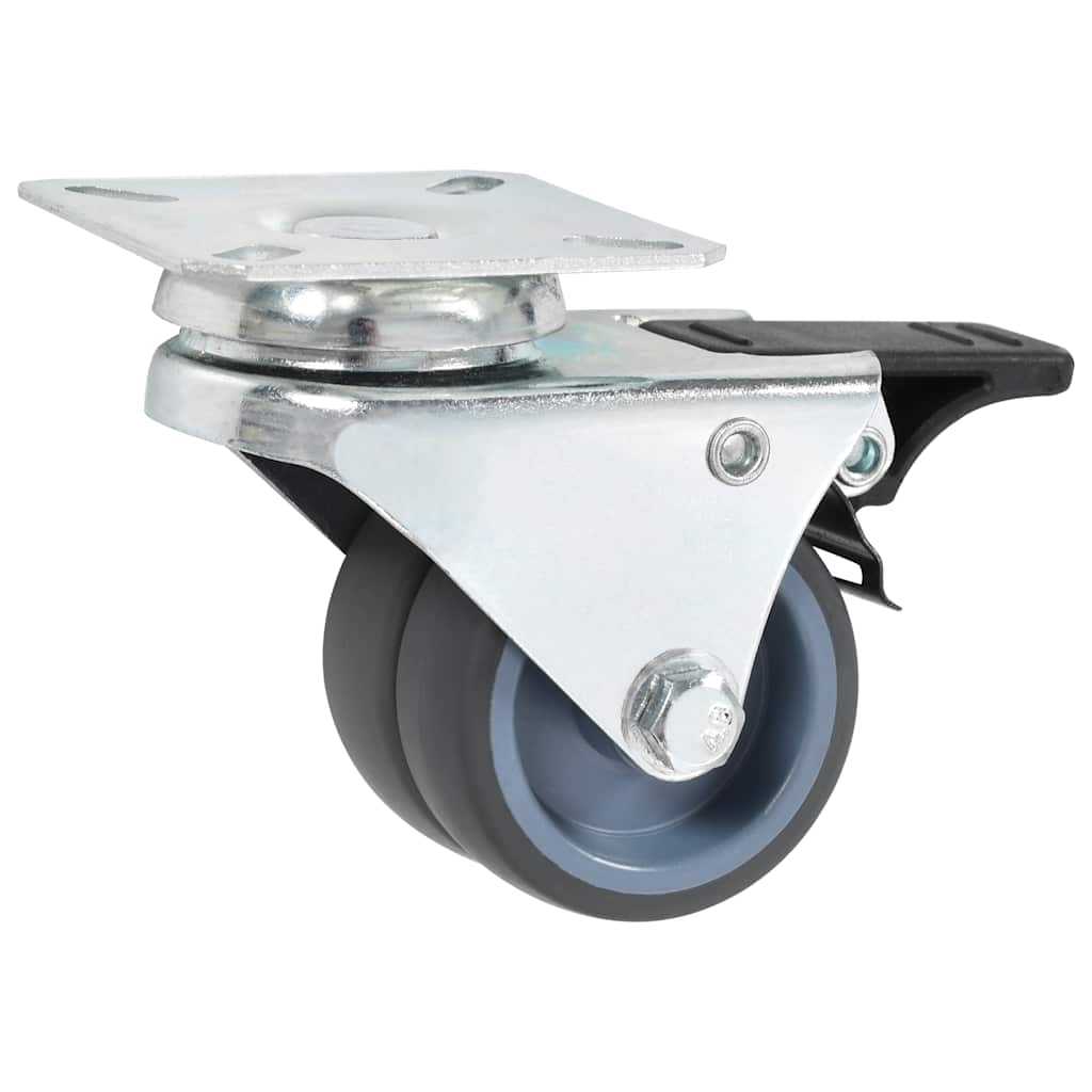 32 pcs Twin-wheel Swivel Casters 50 mm