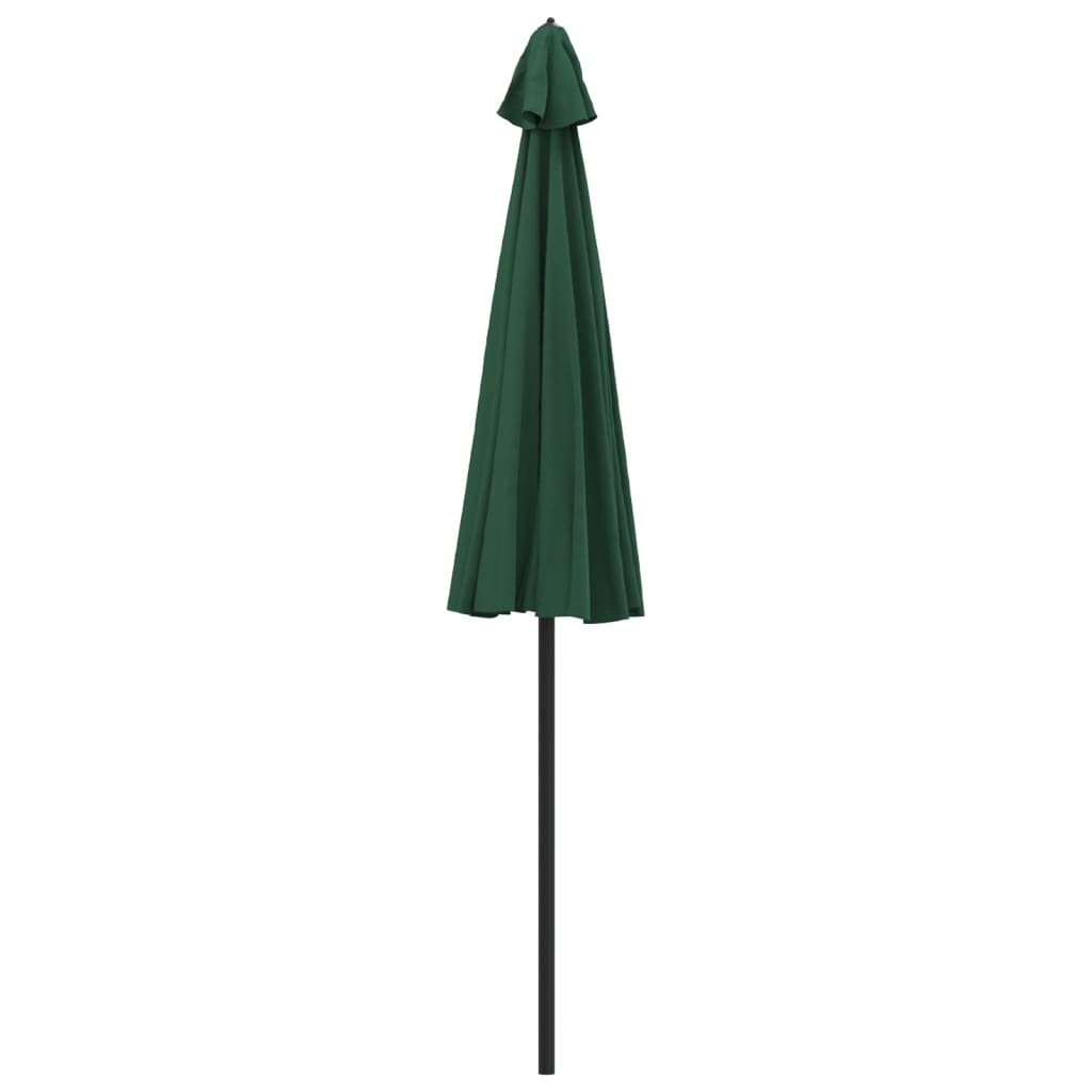 Garden Parasol with Aluminium Pole 270 cm Green