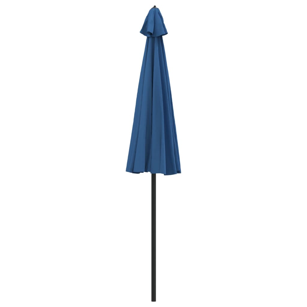 Garden Parasol with Aluminium Pole 270 cm Azure Blue