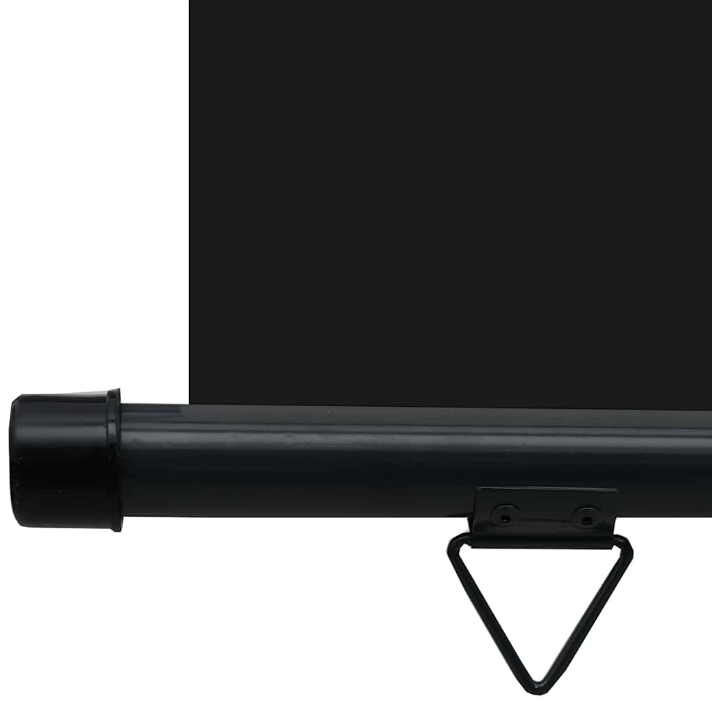 Balcony Side Awning 85x250 cm Black