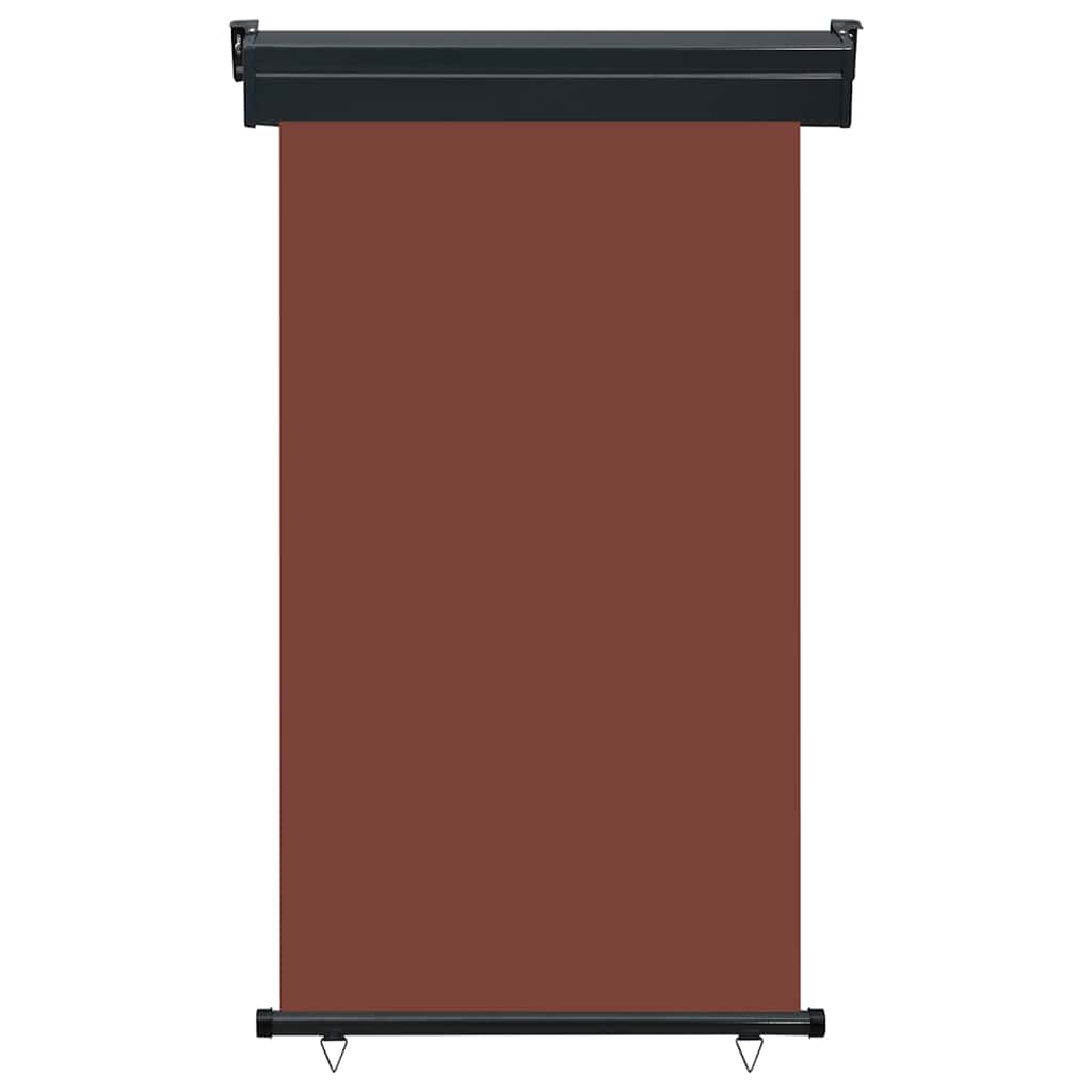 Balcony Side Awning 105x250 cm Brown