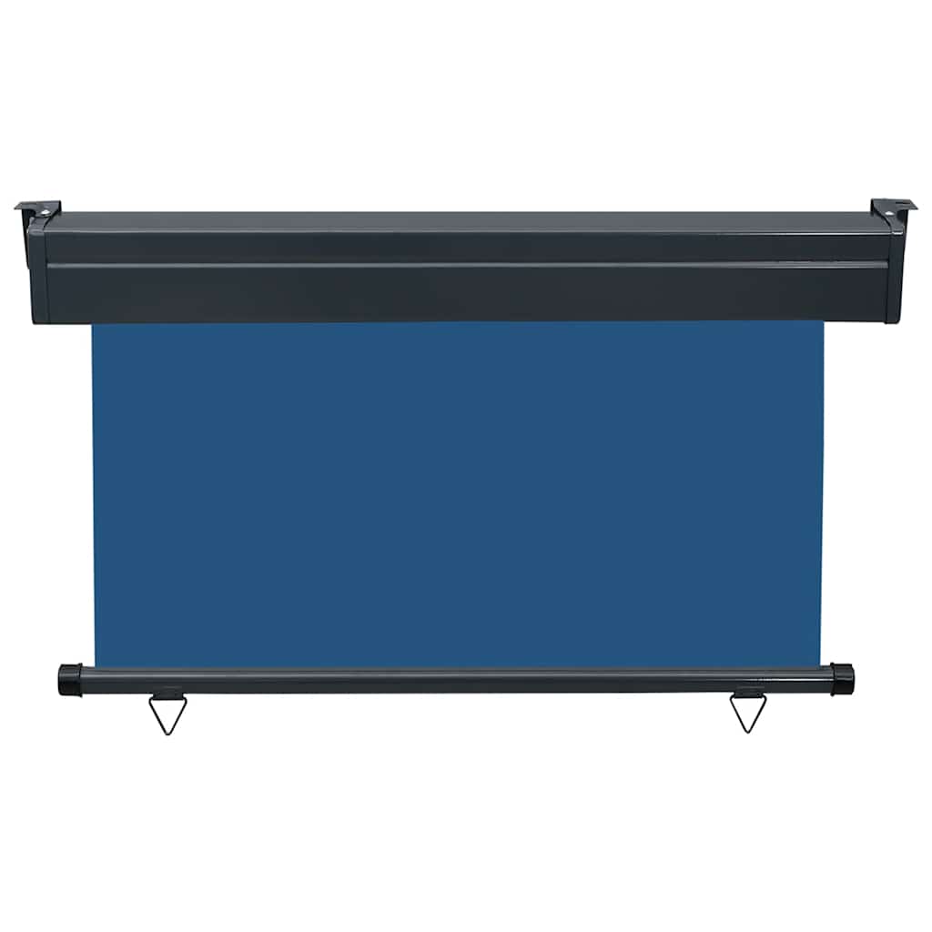 Balcony Side Awning 125x250 cm Blue