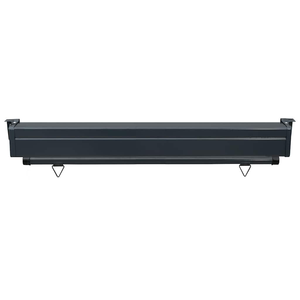 Balcony Side Awning 125x250 cm Blue
